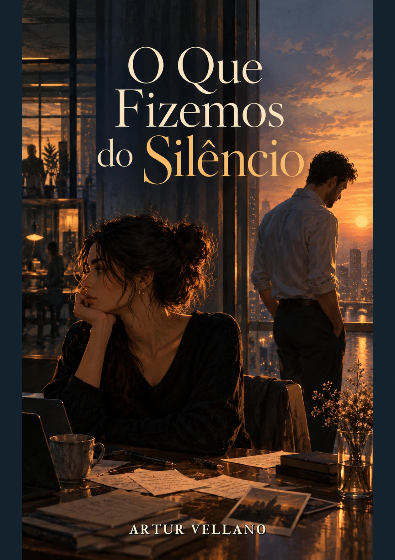 Página 1 de 19: capa de O Que Fizemos do Silêncio
